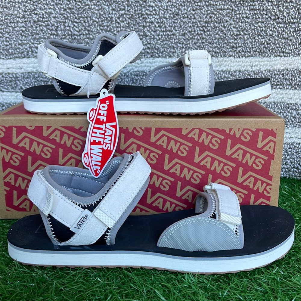 Vans Tri-Lock Suede Multi/Black WMNS sandals